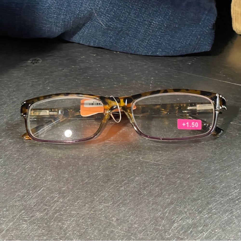 +1.50 Tortoise Readers Embellished with Bling!High Quality Glasses, NWT - Picture 12 of 15